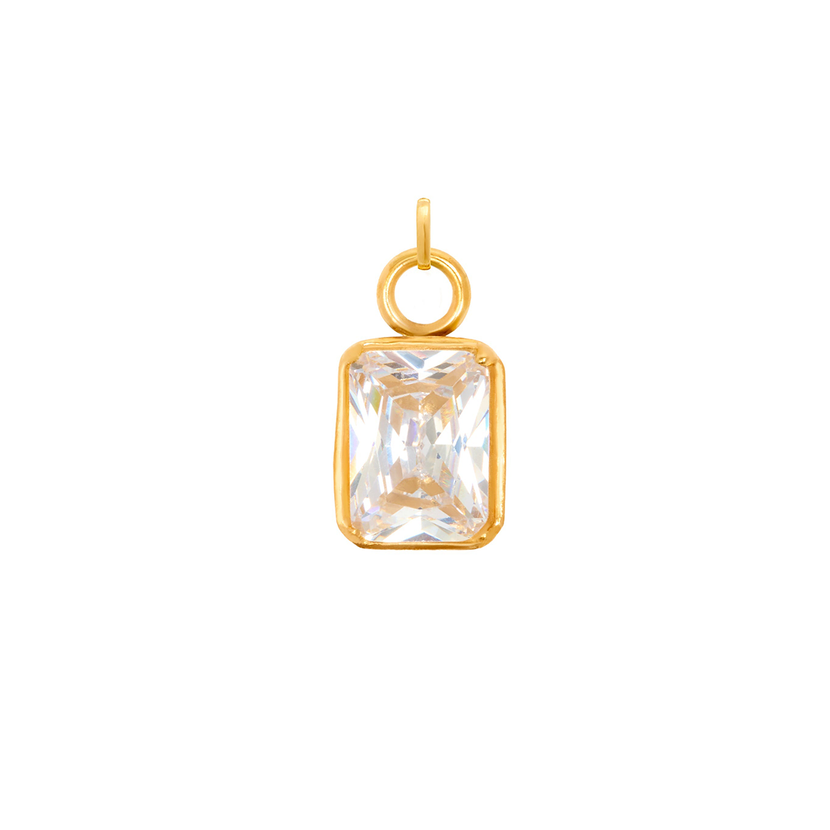 Crystal Charm (Gold)
