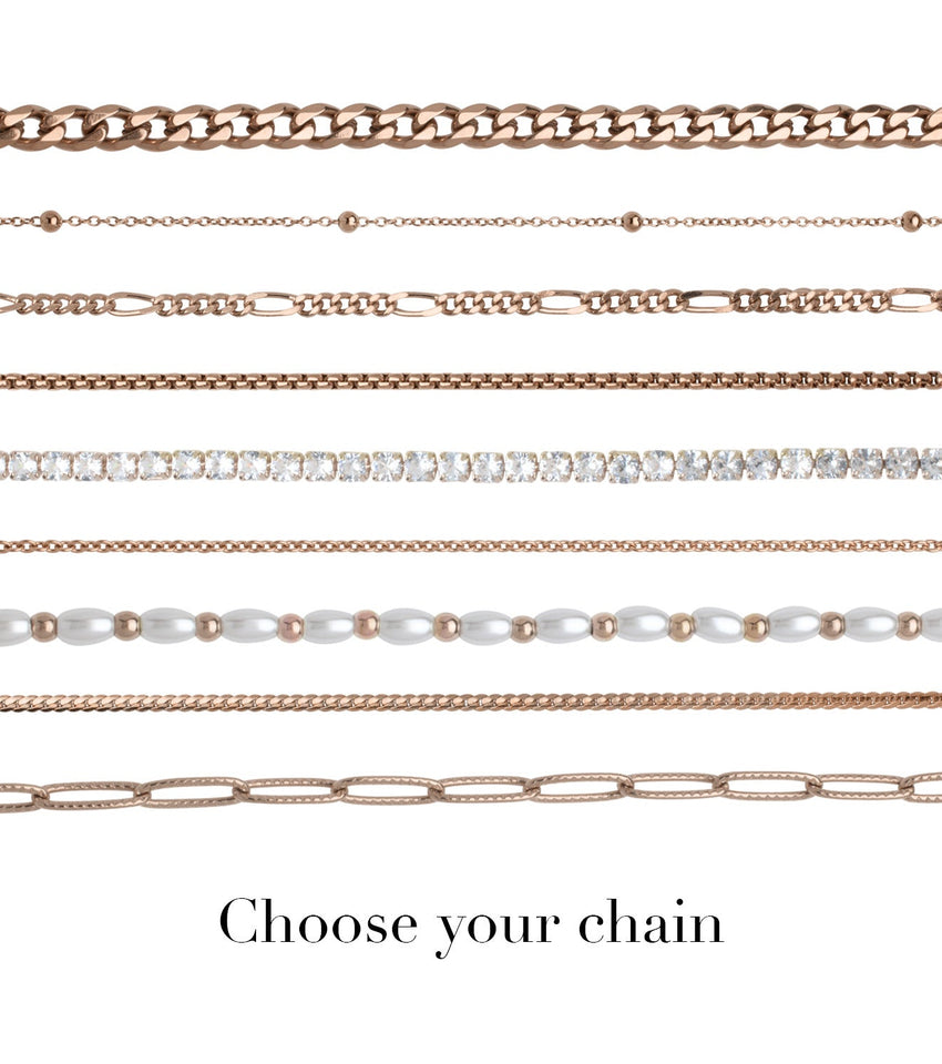 Signature Name Necklace (Rose Gold)