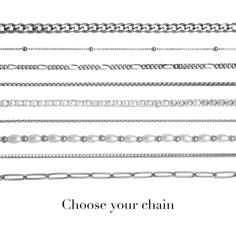 Signature Name Necklace - Silver