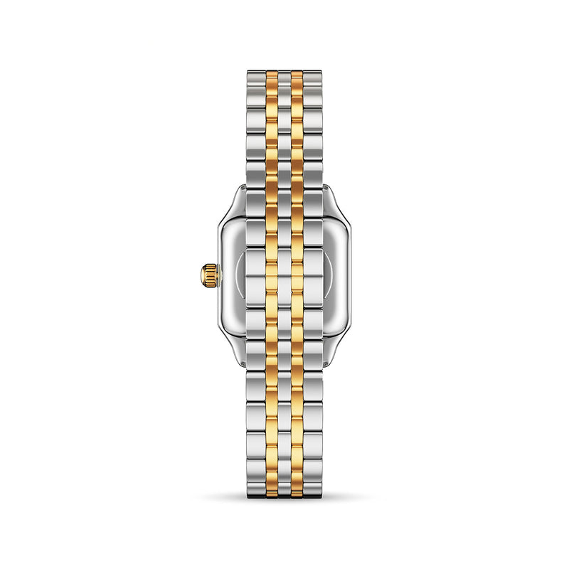 Essence Pavé Two Tone 23 Watch (Gold/Silver)