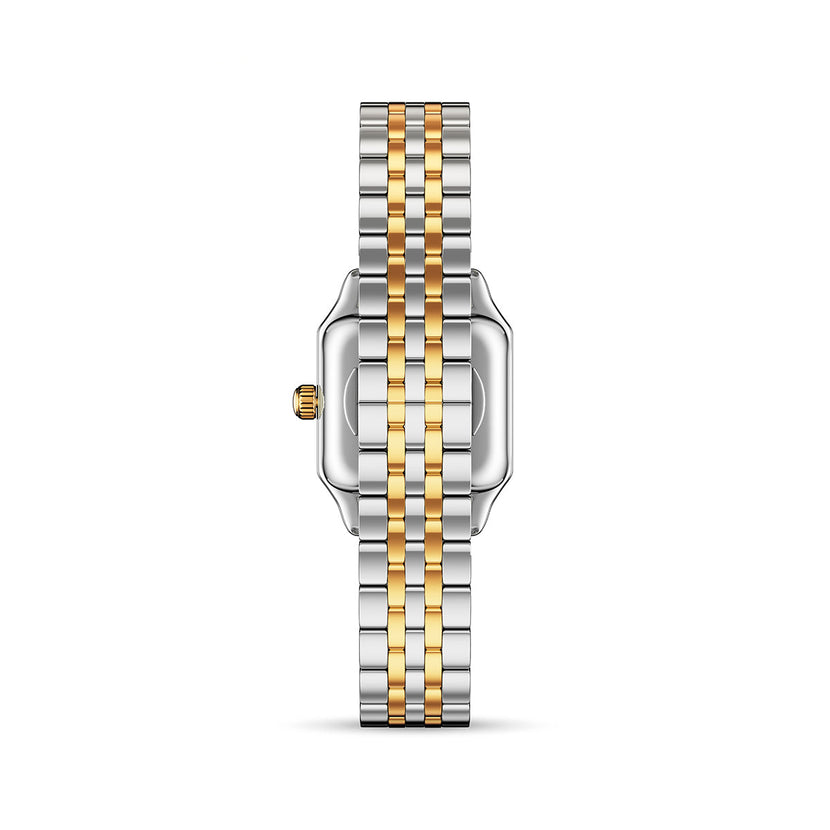 Essence Pavé Two Tone 23 Watch (Gold/Silver)