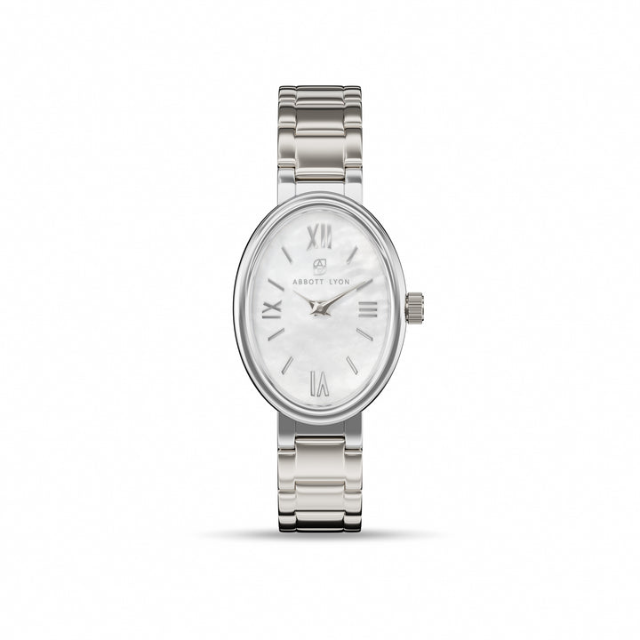 Monroe Oval Watch (Silver)