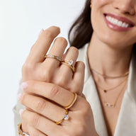 Birthstone Oval Legacy Ring 1ct (Gold)