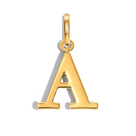 Large Didot Initial Accessories Charm (Gold)