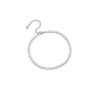 Tennis Chain Anklet (Silver)