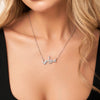 Molly Smith Arabic Name Necklace (Silver)