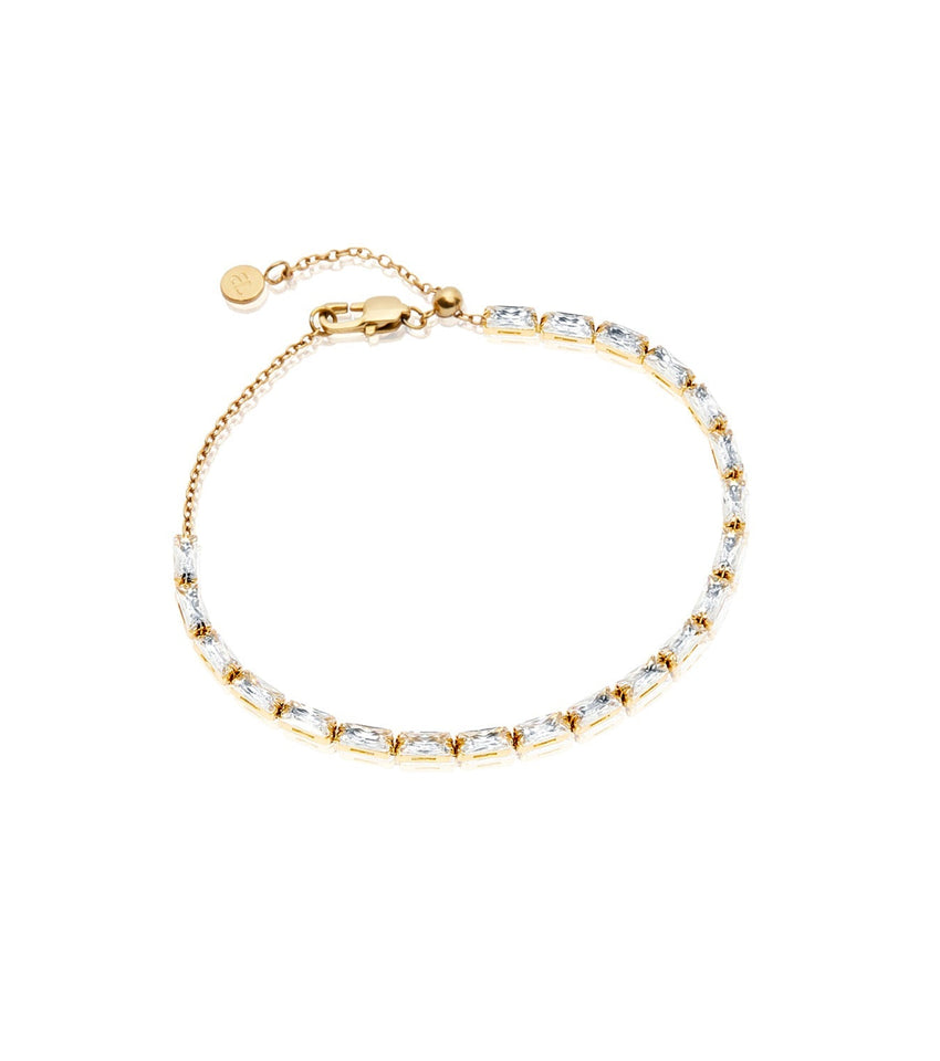Rainbow sapphire baguette cut And Natural VVS Diamond tennis bracelet gold.  at Rs 246820.49/piece | Gold Bangles in Surat | ID: 2851879150491