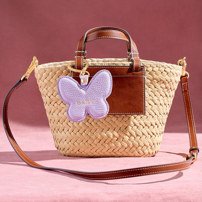 Kids' Butterfly Keyring (Lilac)