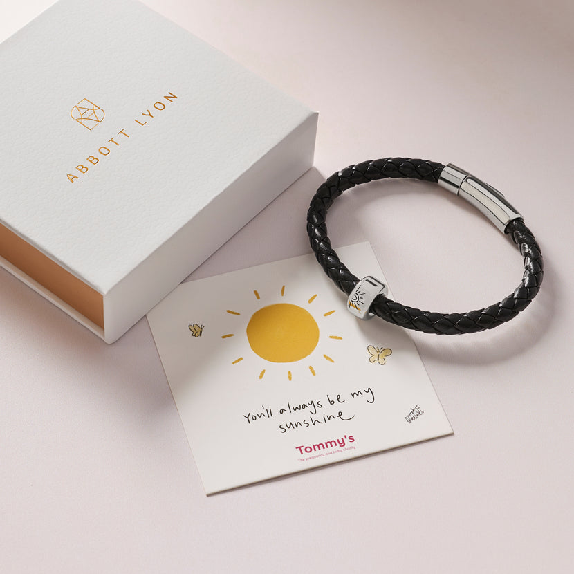 Tommy's Charity Sun Charm (Silver)