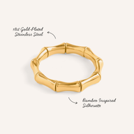 Bamboo Ring (Gold)