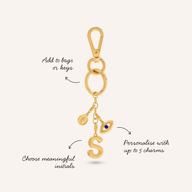 Buildable Bag Charm (Gold)