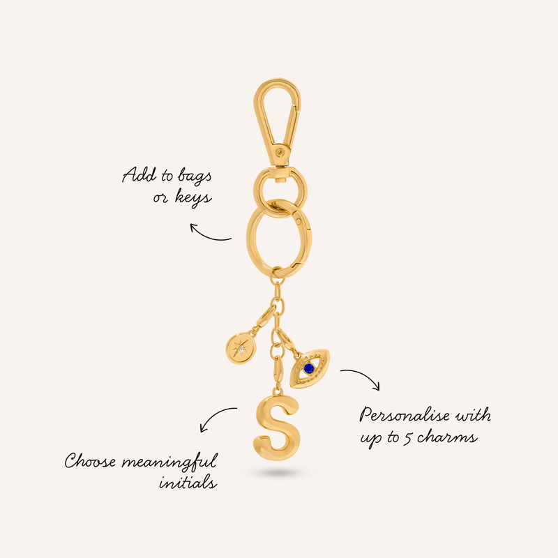 Buildable Bag Charm (Gold)