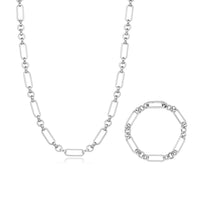 Figaro Chain Bundle (Silver)