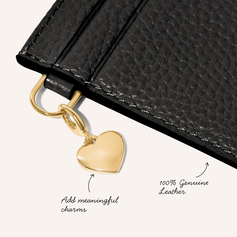 Leather Card Holder (Black)