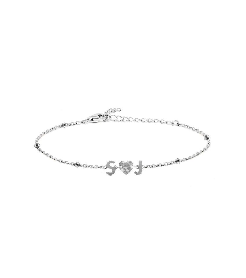 Tiffany & Co. Heart Tag Letter 'A' Charm Bracelet - Sterling Silver Charm,  Bracelets - TIF248729 | The RealReal