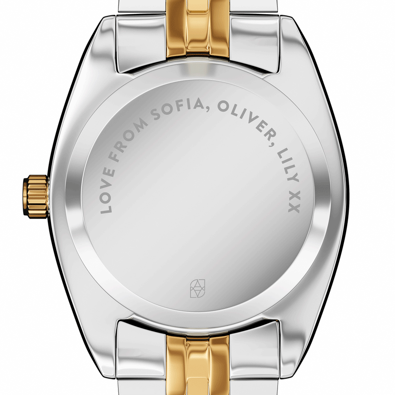 30mm Custom Belgravia Watch (Two Tone)