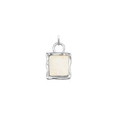 Molten Moonstone Charm (Silver)