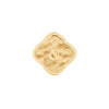 Rosette Molten Clover Charms (Gold) - &