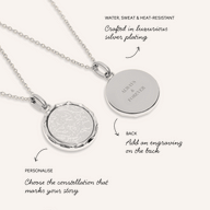 Coin Constellation Necklace (Silver)