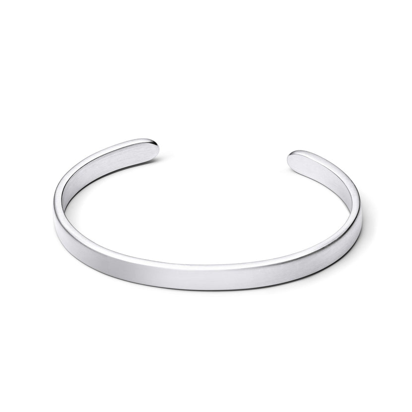 The Memento Cuff Bangle (Silver)
