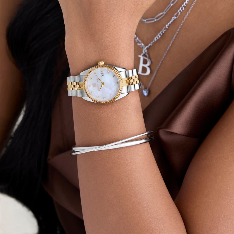 Crossover Bangle (Silver)