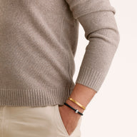 Custom Handwritten Memento Cuff Bangle (Gold)