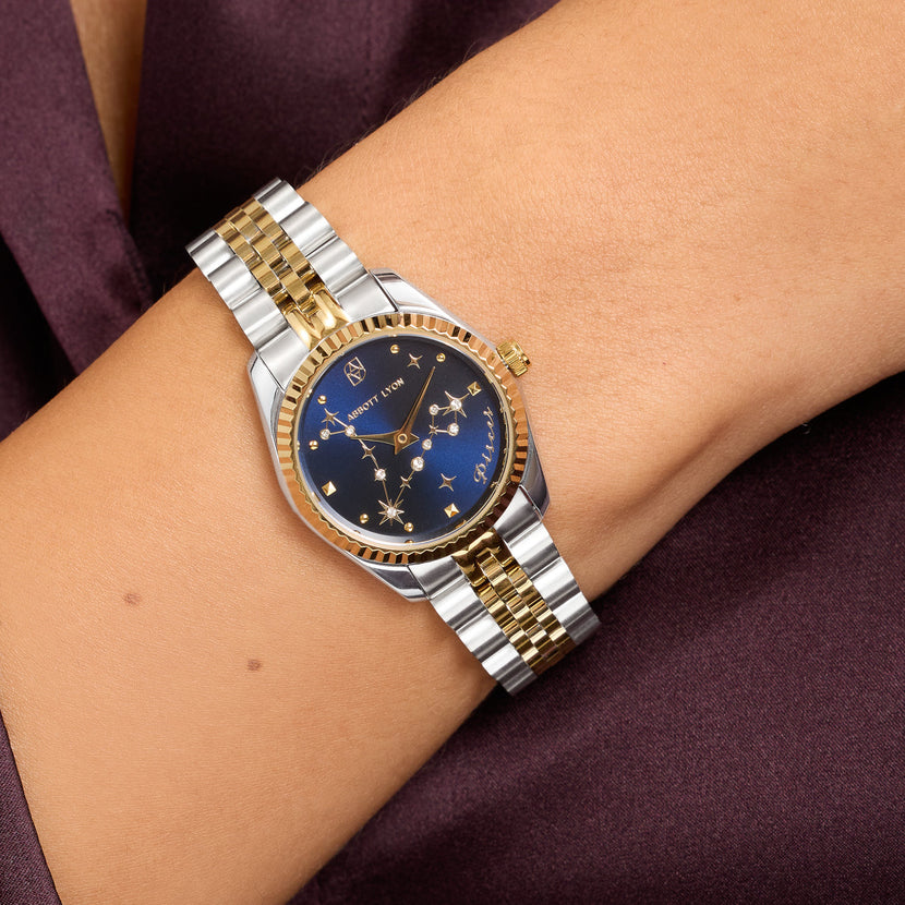 Belgravia 30 Zodiac Watch (Gold/Silver)