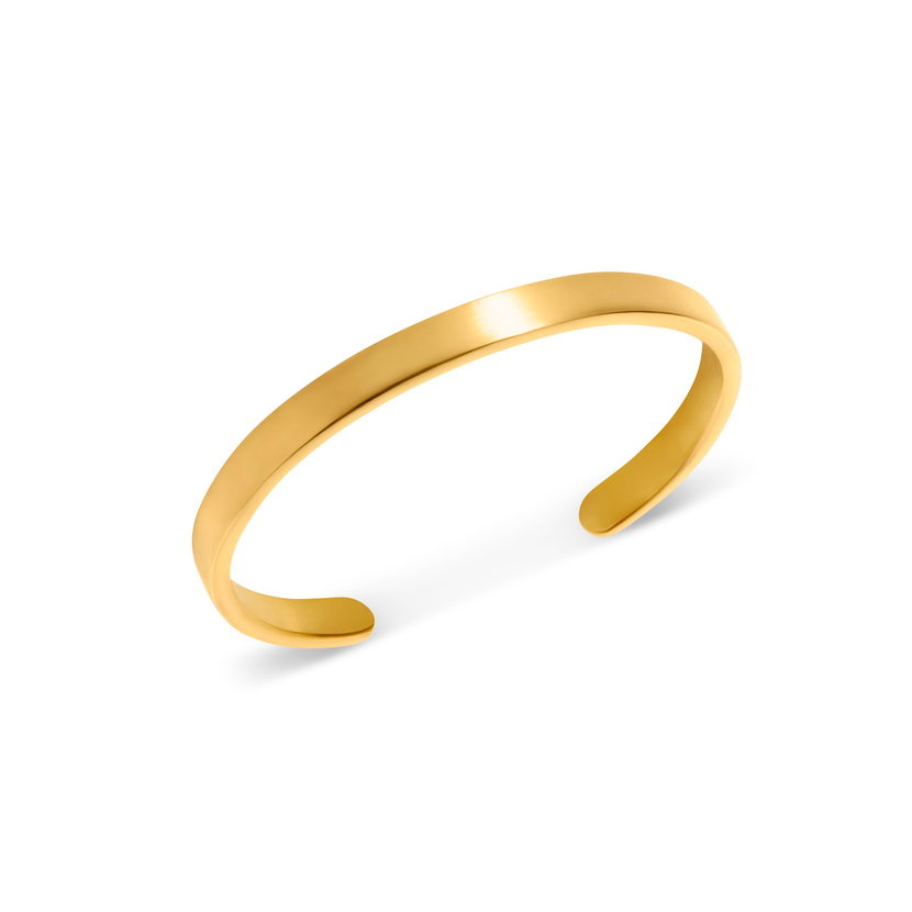 The Memento Cuff Bangle (Gold)