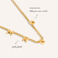 Made Mine Name Necklace (Gold)