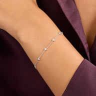 Written In The Stars Chain Bracelet (Silver)