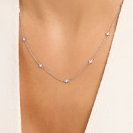 Written In The Stars Chain Necklace (Silver)
