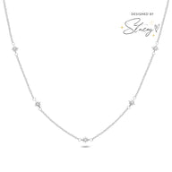 Written In The Stars Chain Necklace (Silver)