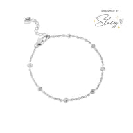 Written In The Stars Chain Bracelet (Silver)