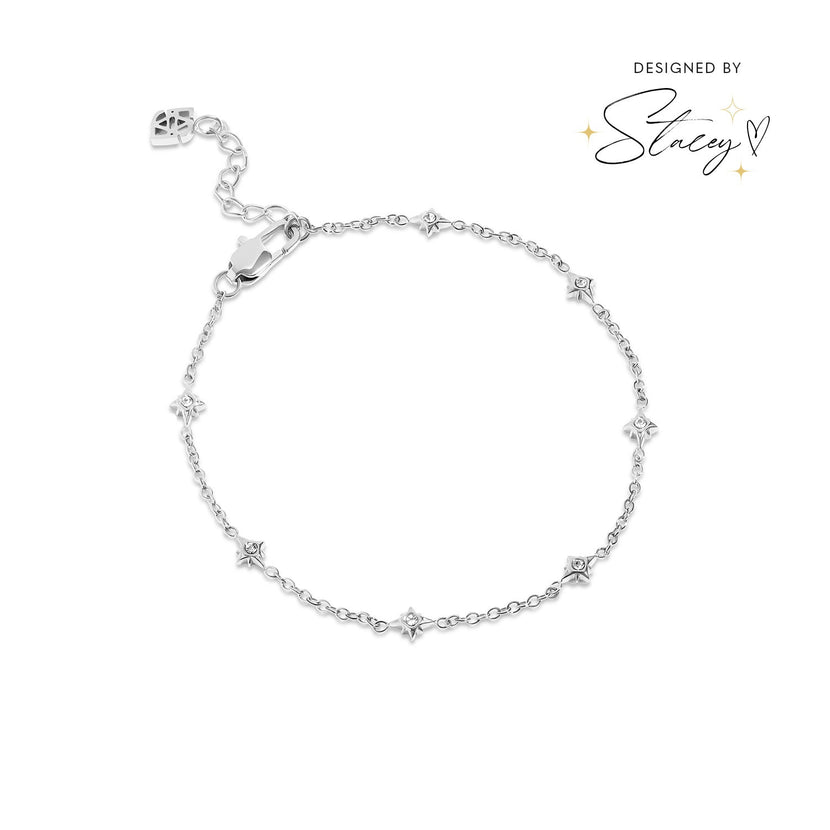 Written In The Stars Chain Bracelet (Silver)