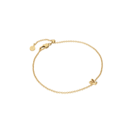 Stacey's Stories Doodle Heart Bracelet (Gold)