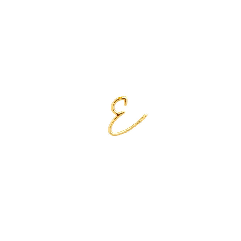 Made Mine Script Letter Bracelet (Gold) - Clientbase