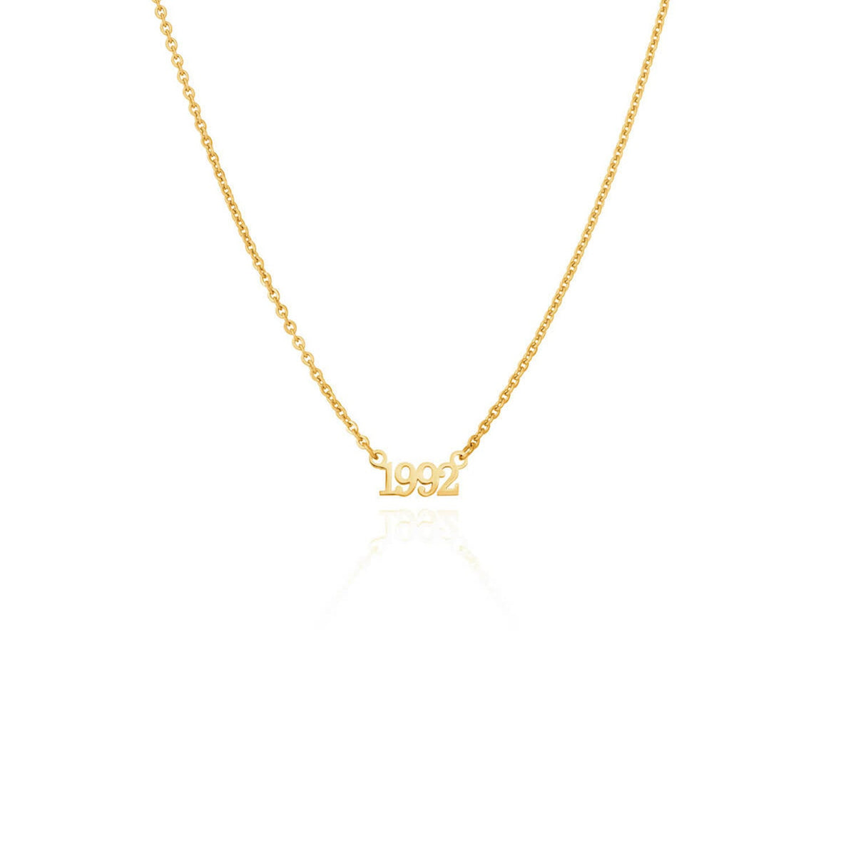 Editorial Date Necklace