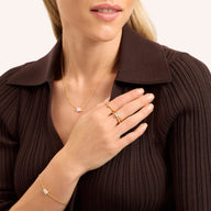 Emerald Cut Solitaire Ring 1ct (Gold)