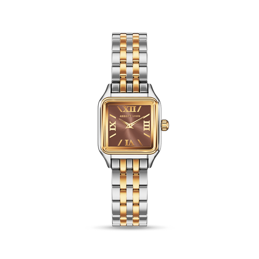 Essence 19mm Mocha Watch (Two Tone)