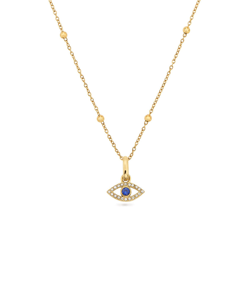 Evil Eye Necklace (Gold)
