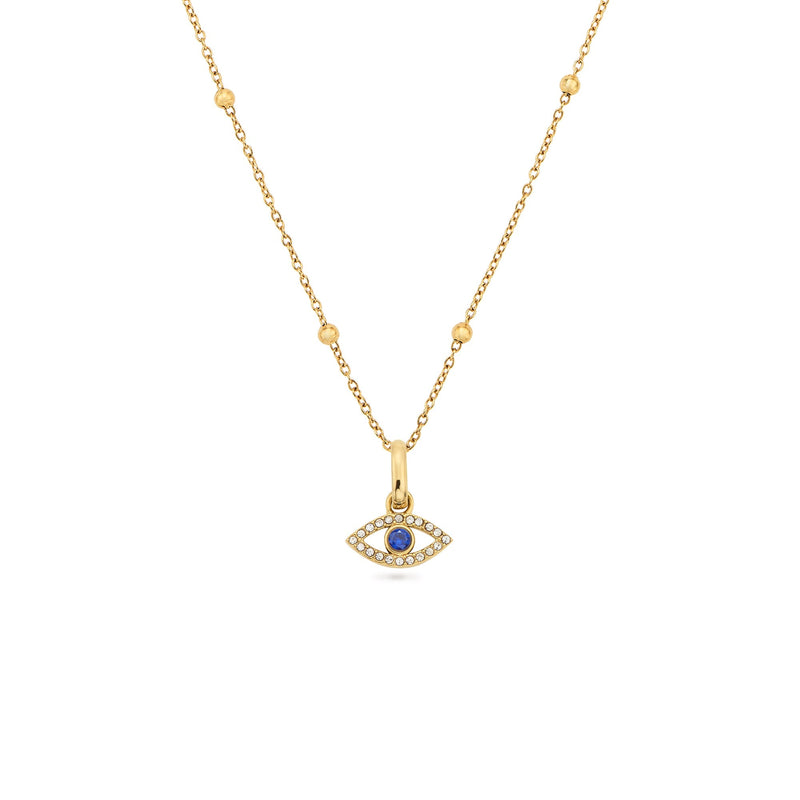 Evil Eye Necklace (Gold)