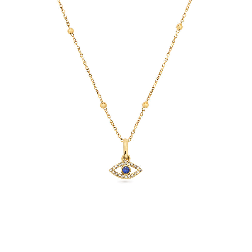 Evil Eye Necklace (Gold)