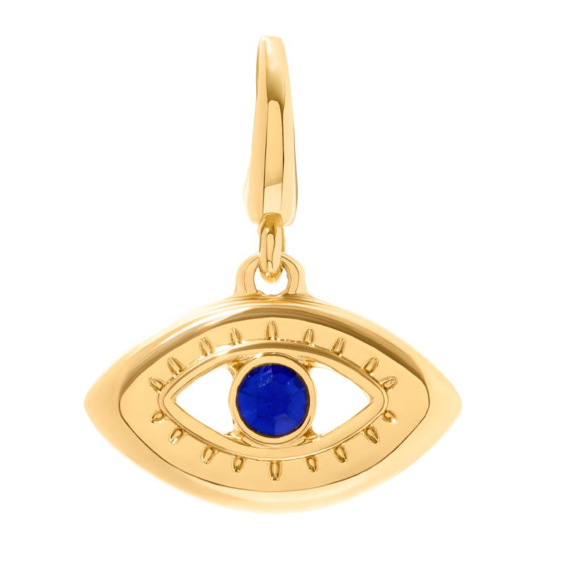 Mini Evil Eye Accessories Charm (Gold)