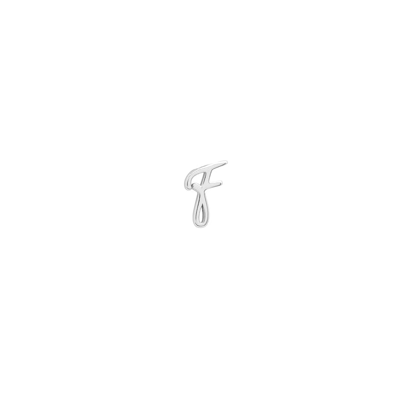 Made Mine Script Letter Bracelet (Silver)