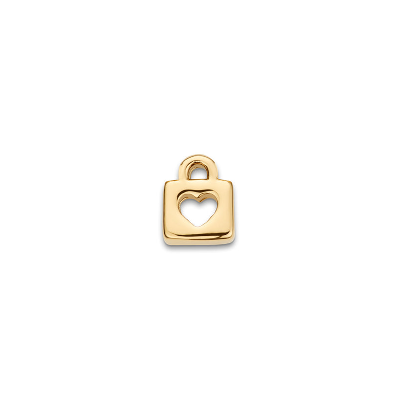 Made Mine Charms - Padlock Charm (Silver)