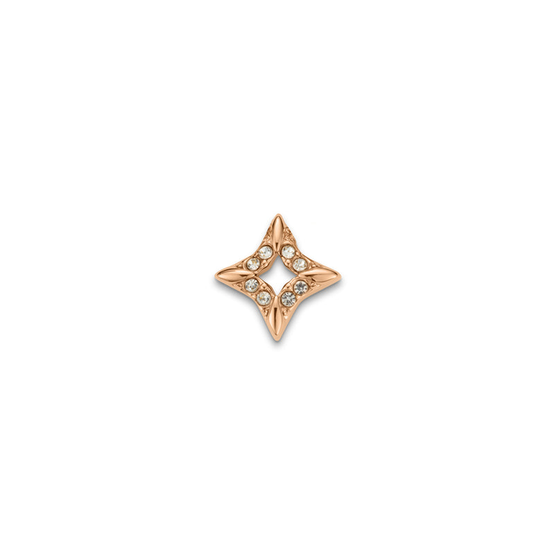 Made Mine Charms - Crystal Charms (Rose Gold)