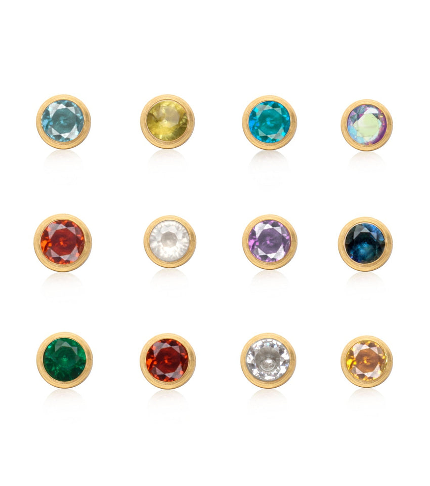 Stacey's Stories Birthstone Charm (Gold)