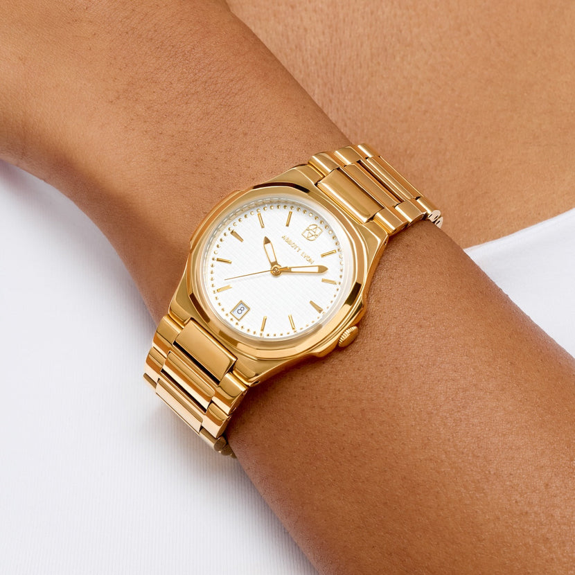 Sports Luxe Watch Wrist Stack (Gold)