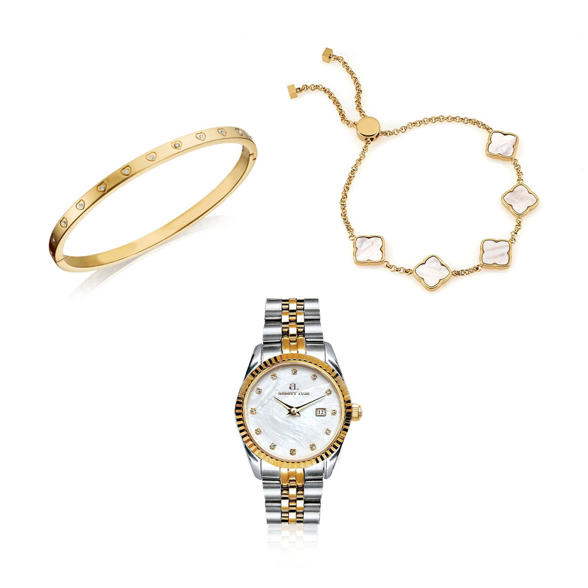 Pearl Belgravia & Bracelet Set