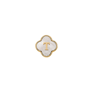 Pearl Clover Charms (Gold) - Plain Clover